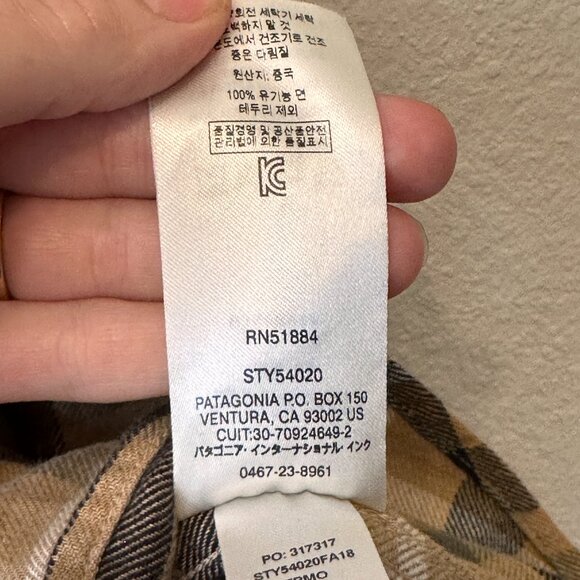 Men's Long-Sleeved Lightweight Fjord Flannel Shirt - Picture 4 of 6